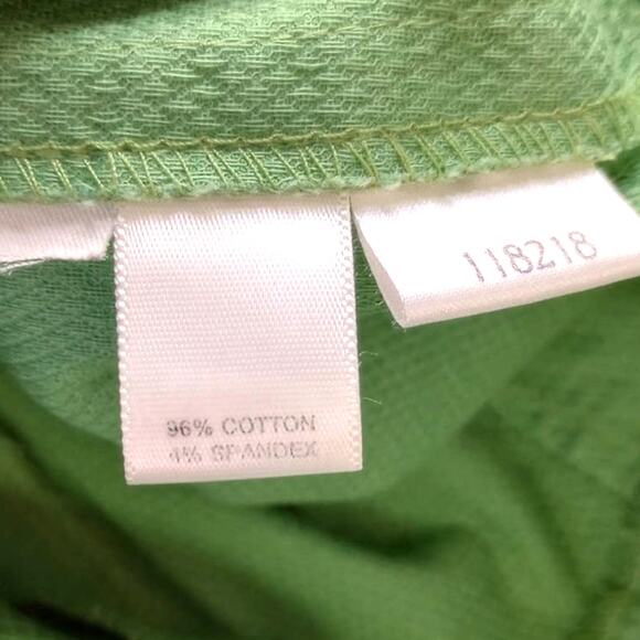 LOFT Green Ankle Pants - Picture 4 of 11